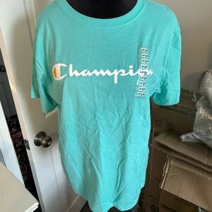 Champion Aqua Blue Women's Tee